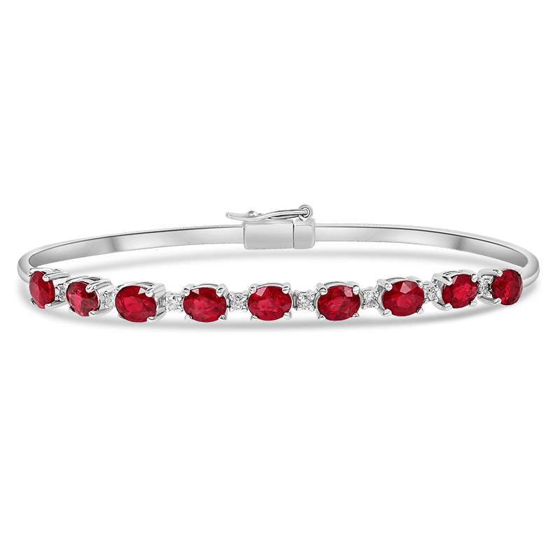 Crimson Ruby Bangle