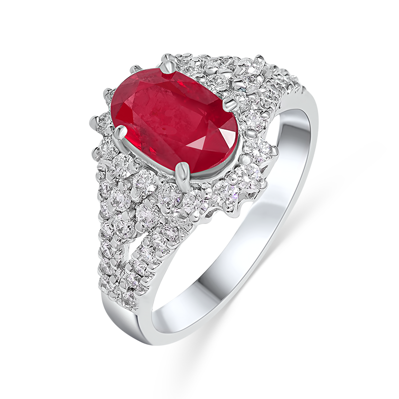 Ruby and Diamond Ring