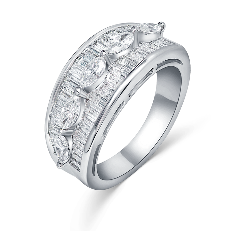 White Gold Diamond Ring