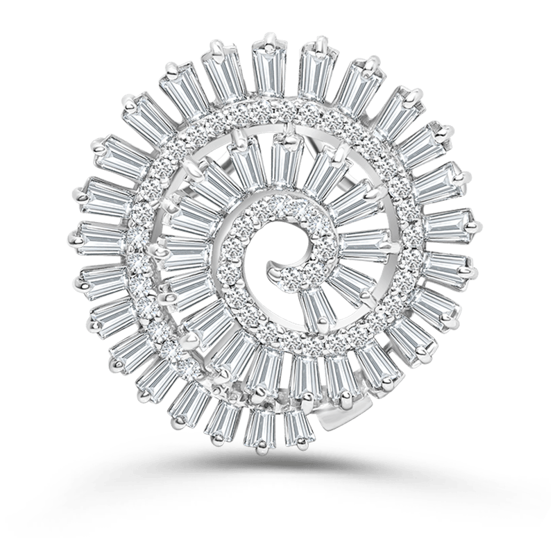 White Gold Diamond Pendant