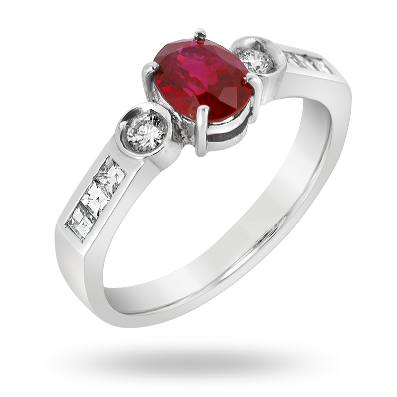 Ruby and Diamond Ring