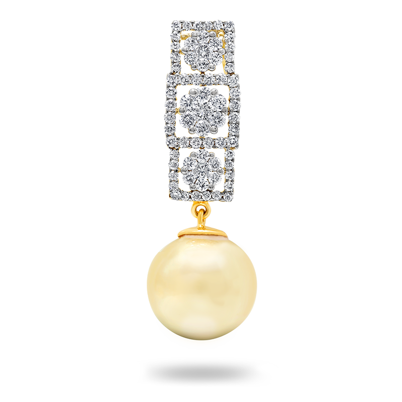 Pearl and Diamond Pendant