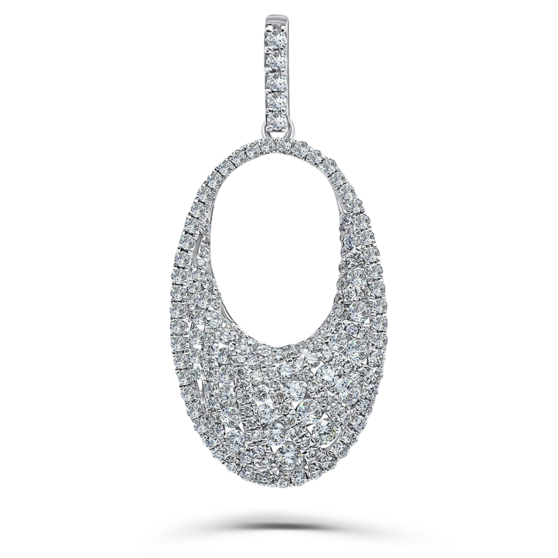 Pave set Diamond Pendant
